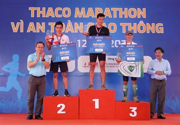 Cung đường chạy Marathon Vì An toàn giao thông – Sa Thầy 2023 băng qua nhiều địa điểm lịch sử tại huyện Sa Thầy, tỉnh Kon Tum.